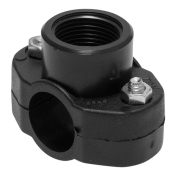 Седелка  50x 3/4" болт ПНД TR-SK 