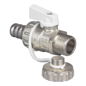 Кран шаровой дренажный  НАР 1/2" (14/112) TEBO