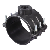 Седелка 160х 1.1/4" болт ПНД TR-SK