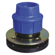 Фланцевое соед. 50x1.1/2" с ответн. фланц. кольцом ст.3 ПНД CN-TB TEBO (1/22)