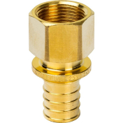 STOUT Переходник с внутренней  резьбой 25*G3/4" для труб из сшитого полиэтилена аксиальный