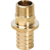 STOUT Переходник с наружней резьбой 32*R 3/4" для труб из сшитого полиэтилена аксиальный