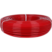 STOUT Труба из сшит. п/э PEX-a 16*2.0 (200м) красная, с кислородным слоем