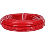 STOUT Труба из сшит. п/э PEX-a 20*2.0 (240м) красная, с кислородным слоем																											