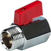 STOUT Кран шаровой мини  вн-нар 1/2"