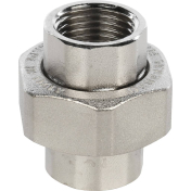 STOUT Разъемное соединение "американка" ВВ  1/2 никелированное 