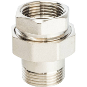 STOUT Американка  ВН   1" никелированная, уплотнение o-ring кольцо