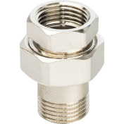 STOUT Американка  ВН    1/2" никелированная, уплотнение o-ring кольцо
