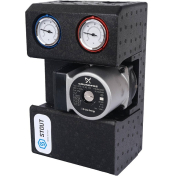 STOUT  Насосная группа с термостатическим смесительным клапан 3/4" с насосом Grundfos UPSO 15-65 130