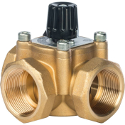 STOUT 3-х ходовой смесительный клапан 1 1/2" ВР KVs 26м 3/ч