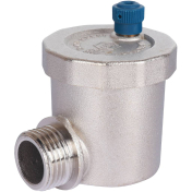 STOUT Автоматический воздухоотводчик 1/2" угловое подключение..