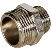 STOUT Ниппель НН переходной  никелированный     3/4х1/2"