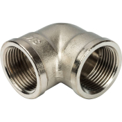 STOUT Угол ВВ  никелированный  3/4"