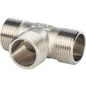STOUT Тройник НН никелированный  1/2"