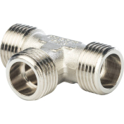 STOUT Тройник НН никелированный  3/4"