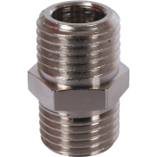 STOUT Ниппель НН  никелированный    1/4"