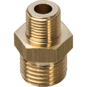 STOUT Ниппель НН переходной латунный     1/4х 1/8"