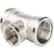 STOUT Тройник ВНВ никелированный 1/2"