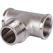 STOUT Тройник ВНВ никелированный 3/4"