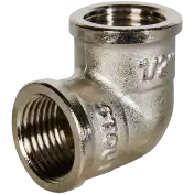 STOUT Угол ВВ  никелированный   1/2"